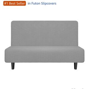Gray Futon Slipcover